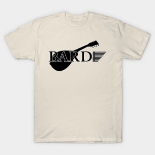 D&D Class graphics- BARD - Dungeons and Dragons T-Shirt